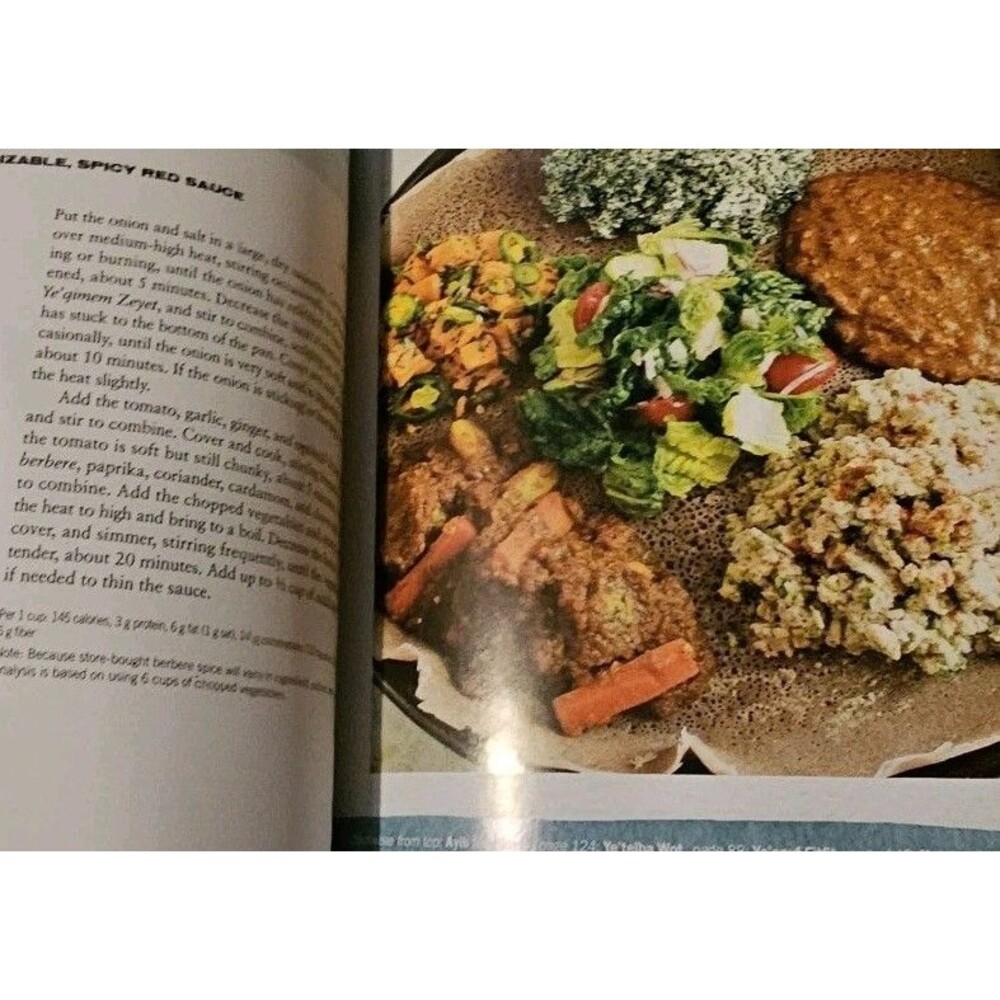 Teff Love Adventures in Vegan Ethiopian Cooking by Kittie Berns Cookbook - Picture 6 of 9